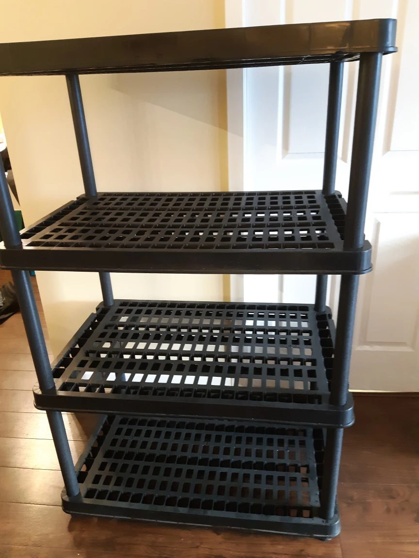 4-shelf storage shelf - photo 3