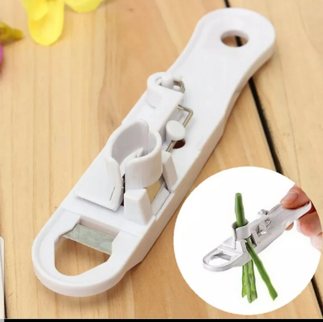 Green beans easy slicer cutter kitchen gadget