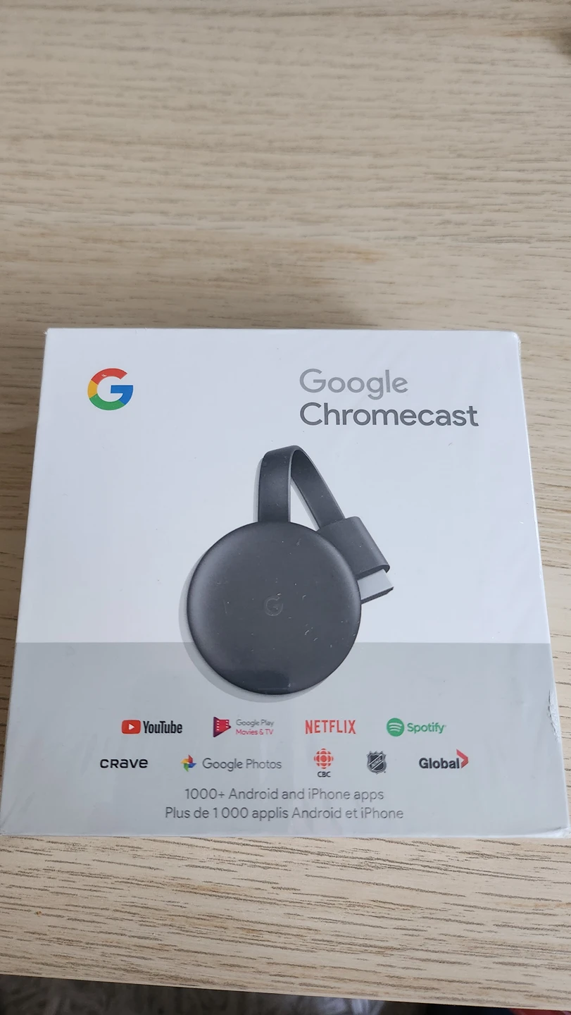 Google Chromecast - Sealed - Brand new thumbnail