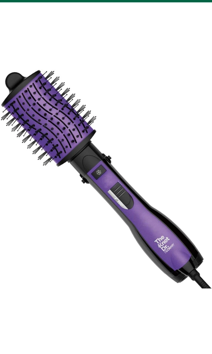 The Knot Dr Detangling Hot Air Brush by Conair