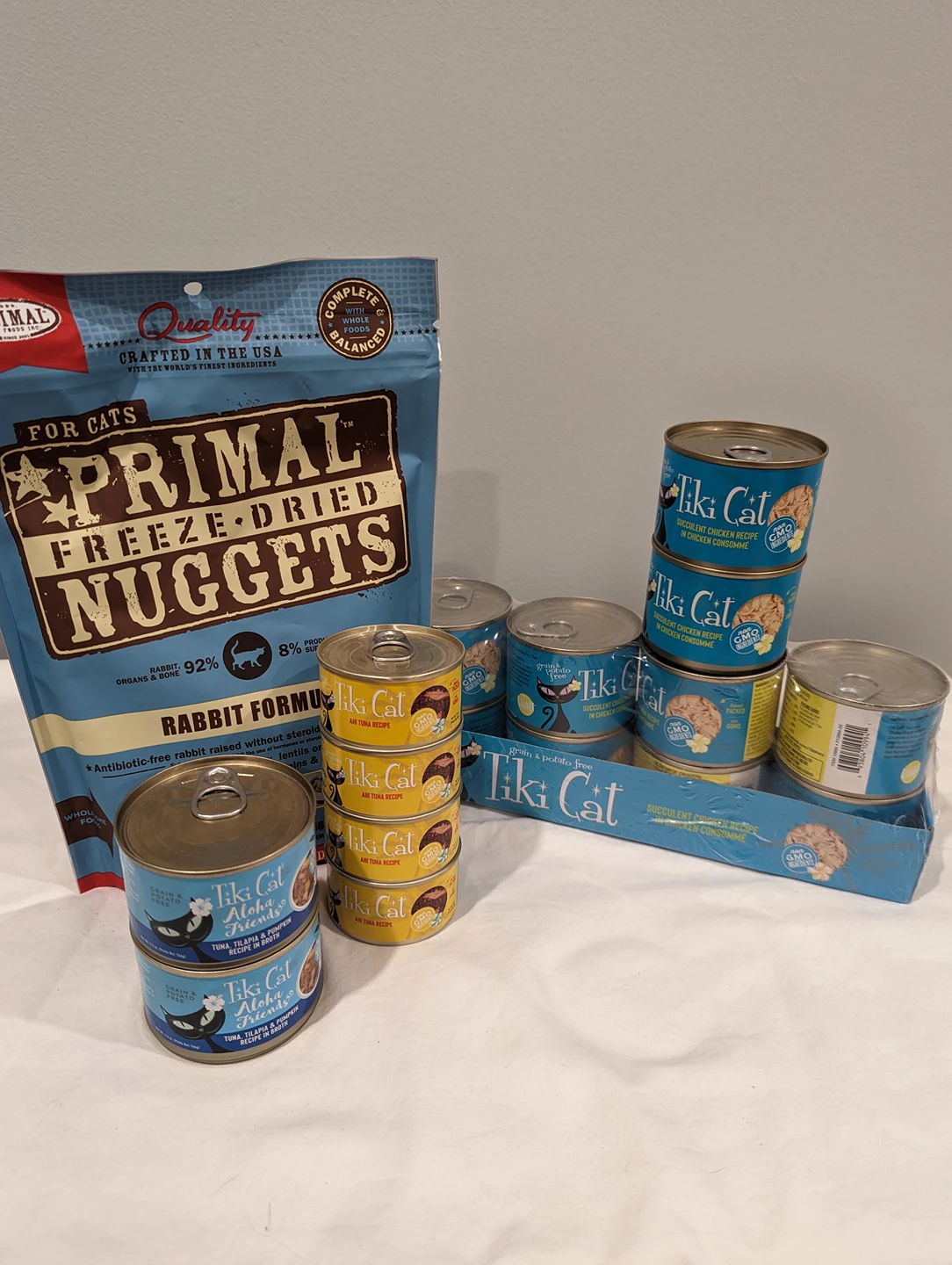 Tiki Cat and Primal wet cat food thumbnail