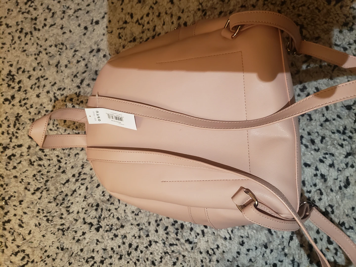 NEVER WORN Pink Backpack Tag still on image indicator(3)