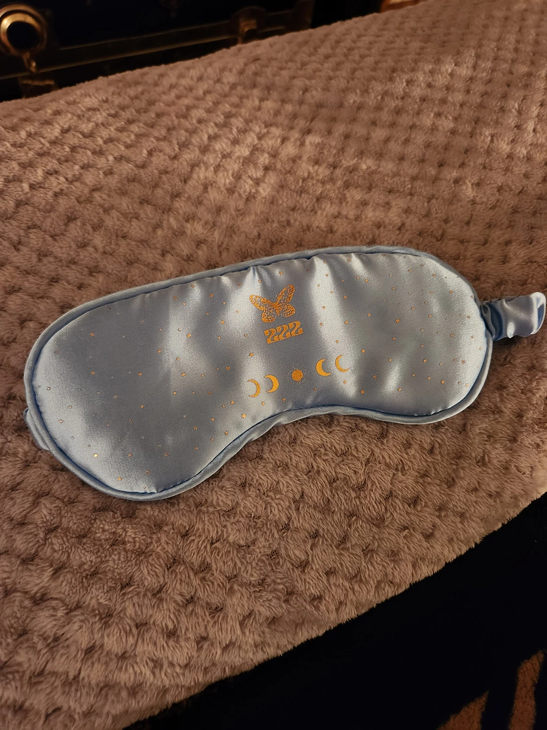 Silk Baby Blue 222 Sleep Mask thumbnail