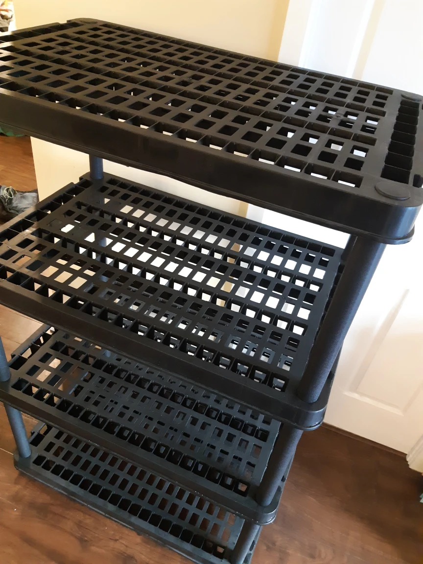 4-shelf storage shelf - photo 4