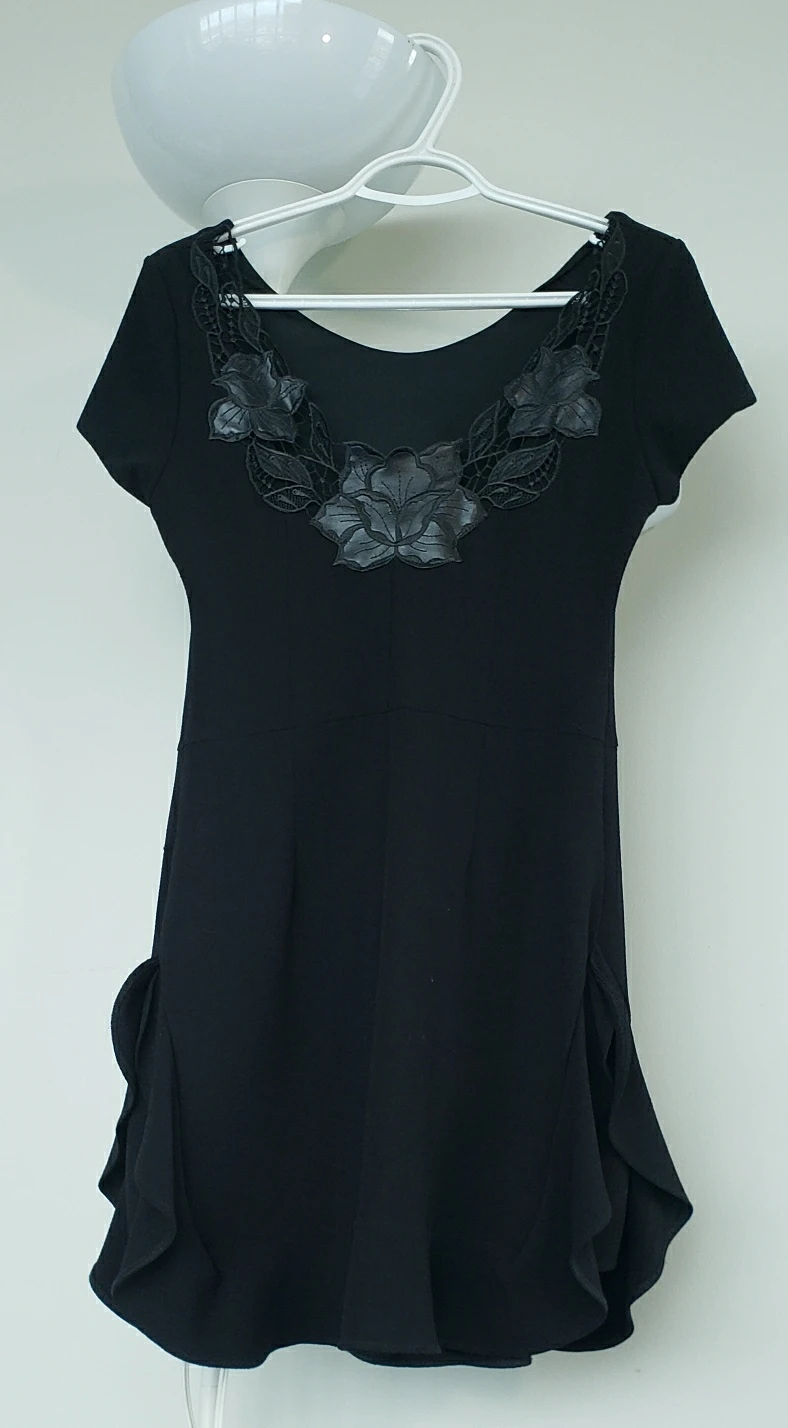 Zara Short Black Party Dress - Small - photo 2