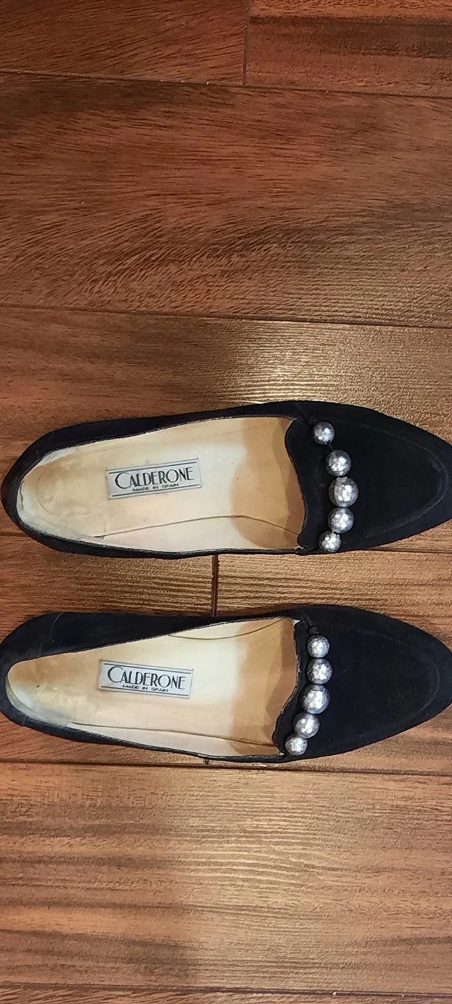 VINTAGE CALDERONE SUEDE LOAFERS image indicator(2)