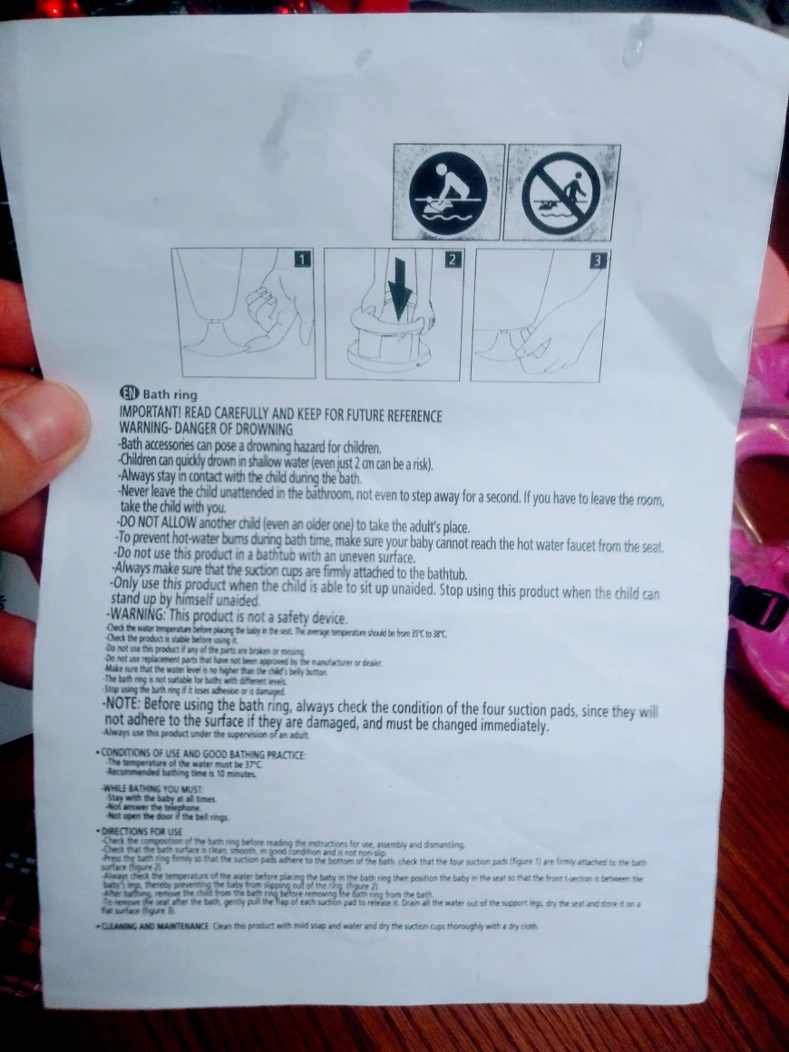 Baby Bath Chair 👶 with suction cups image indicator(3)