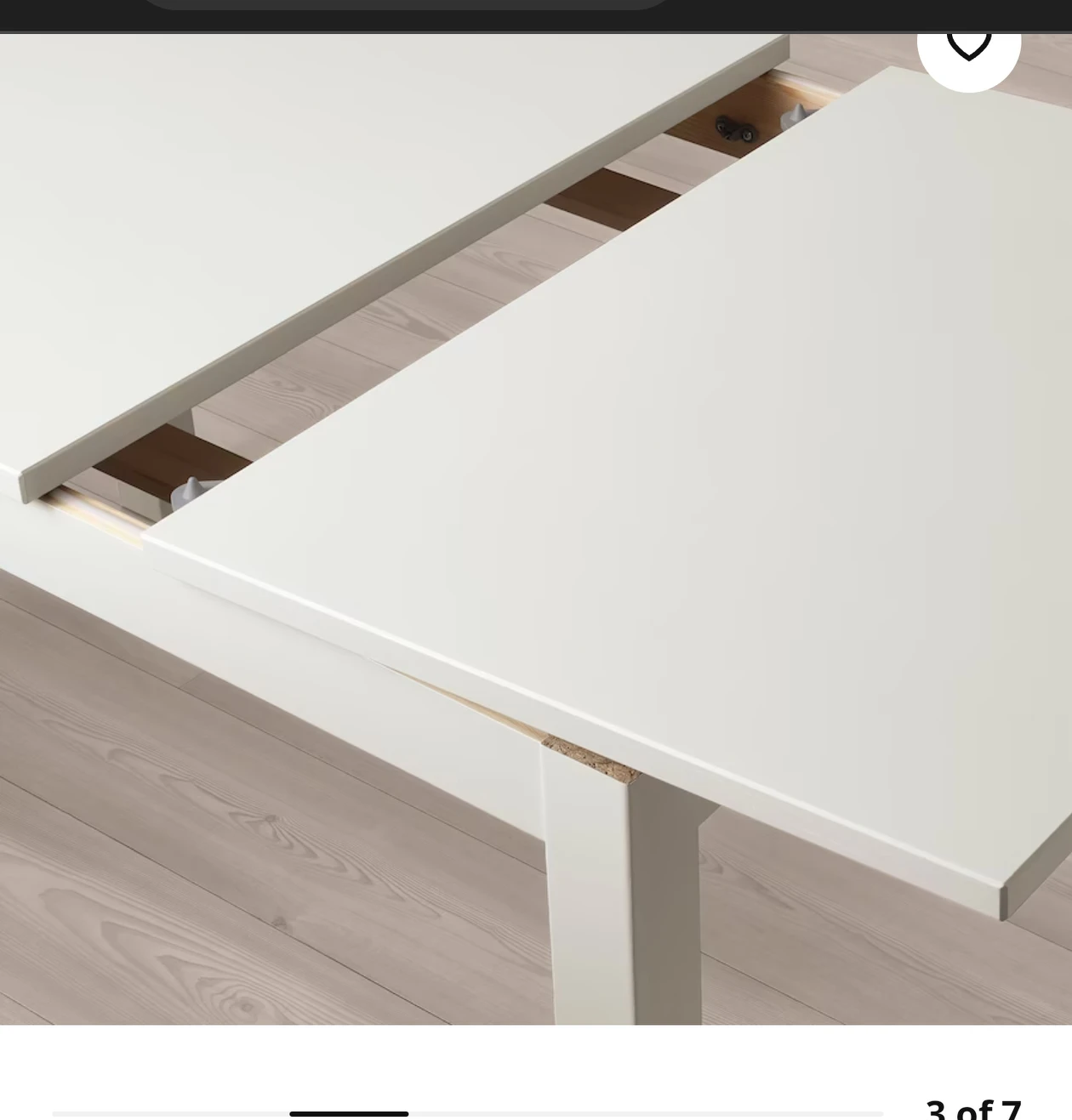 Extendable table
