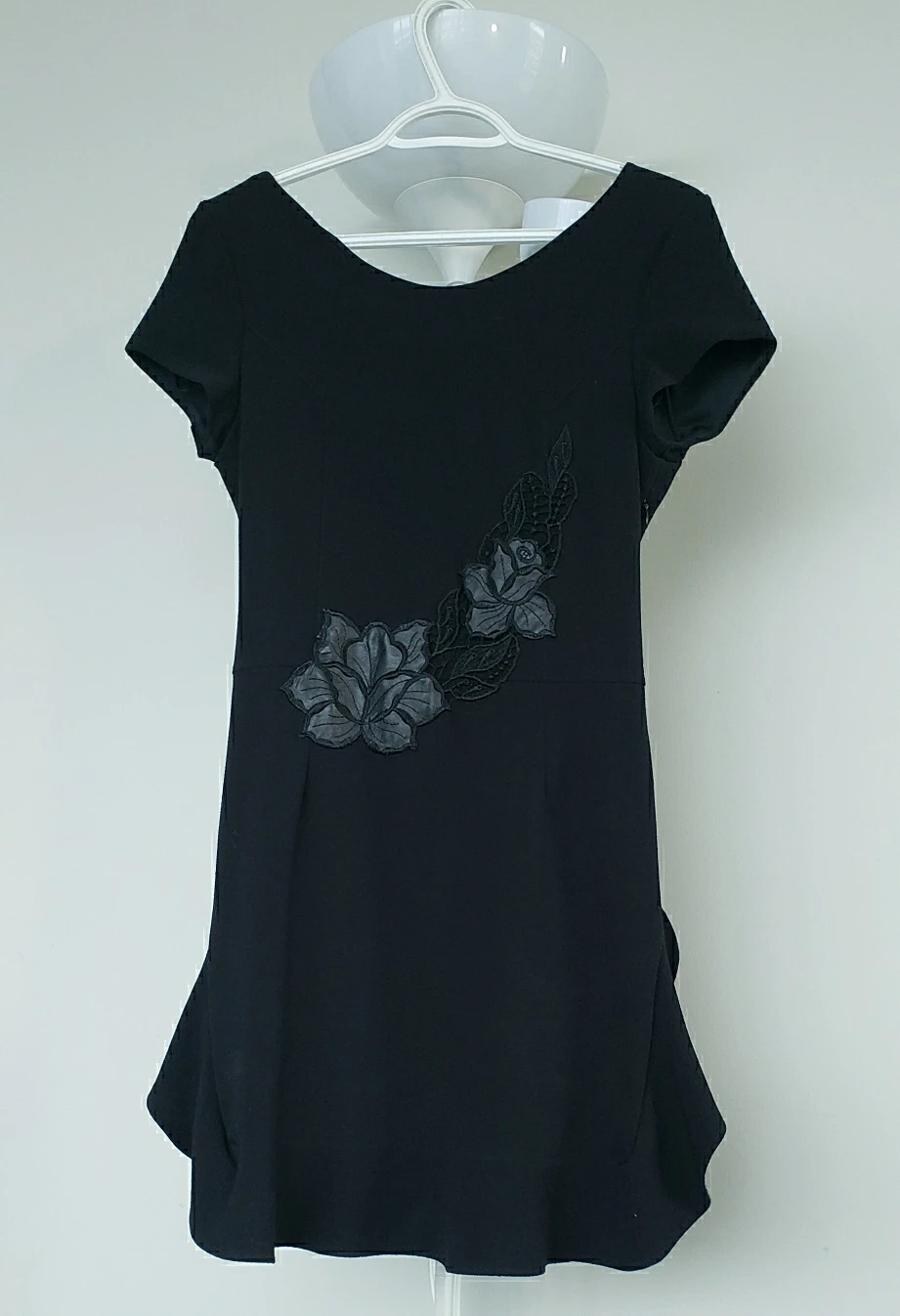 Zara Short Black Party Dress - Small