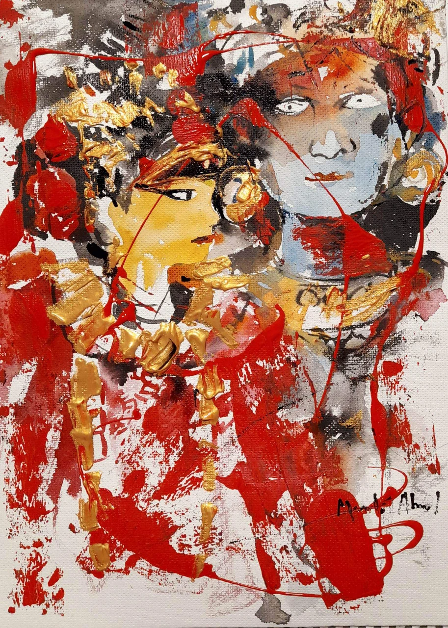 Eunice painting acrylic