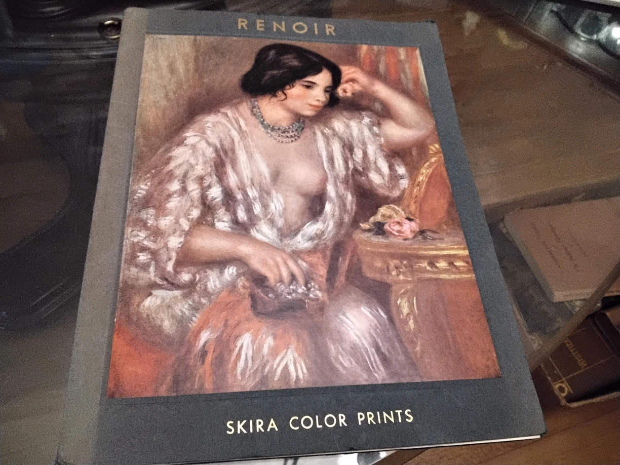 VINTAGE 1950-60S RENOIR 5 SKIRA COLOR PRINTS image indicator(2)