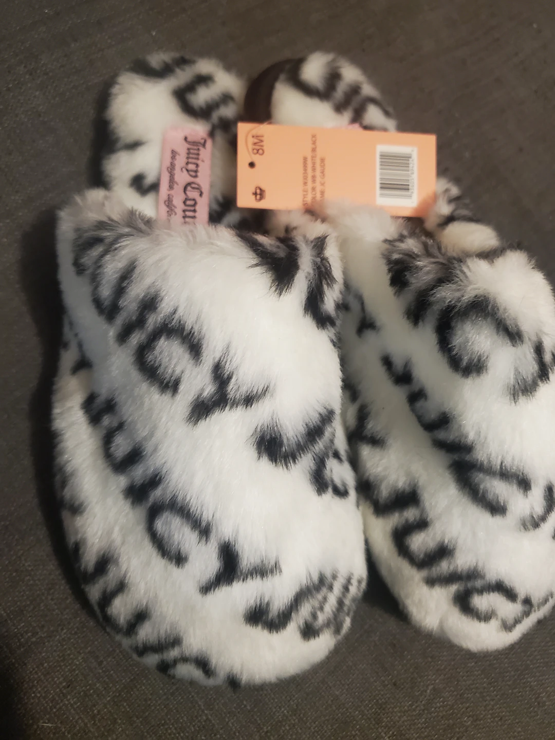 juicy couture slippers size 8 thumbnail