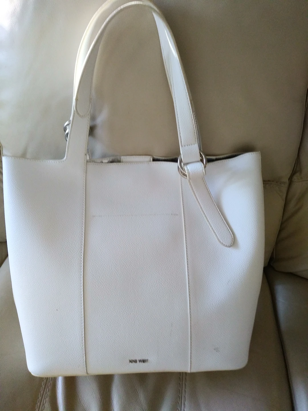 Nine West bag-white- free