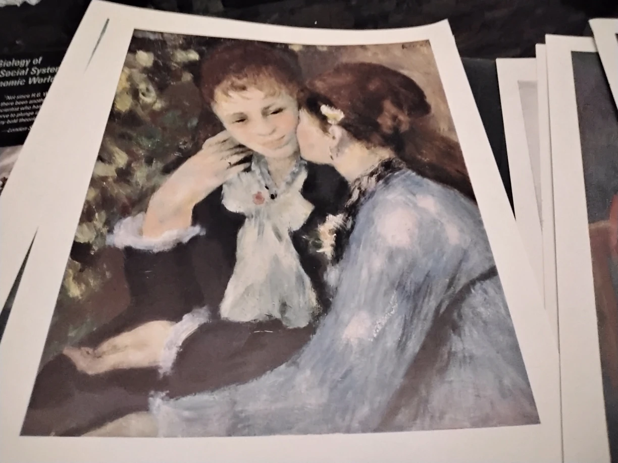 VINTAGE 1950-60S RENOIR 5 SKIRA COLOR PRINTS image indicator(9)