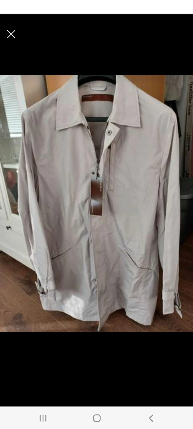 PERRY ELLIS MEN'S TRENCH