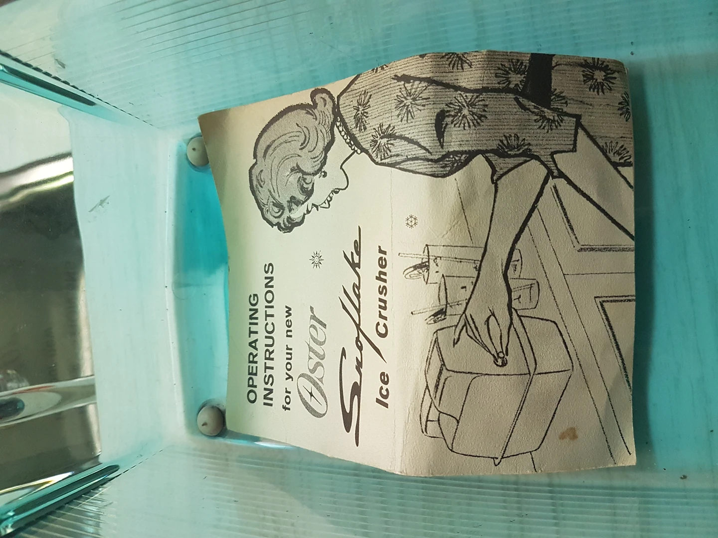 Vintage Oster ice crusher image indicator(5)