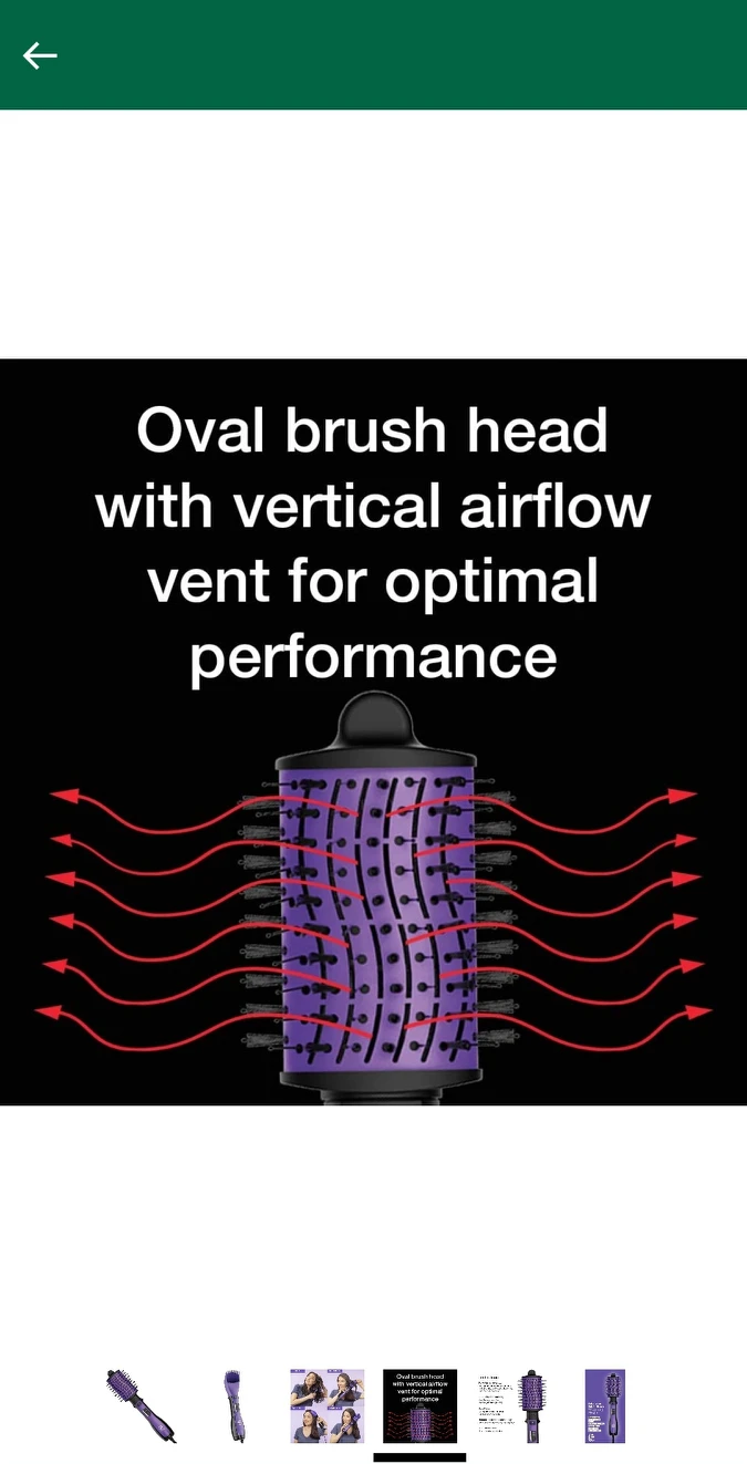 The Knot Dr Detangling Hot Air Brush by Conair - photo 3