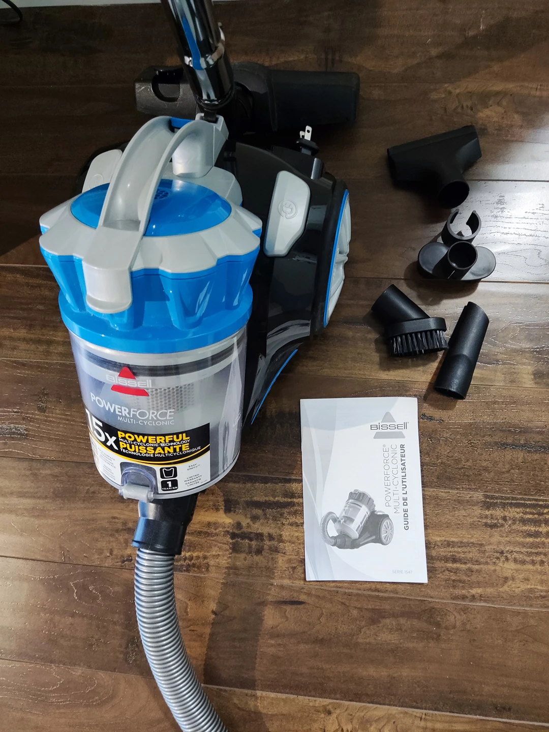 Canister vacuum image indicator(2)