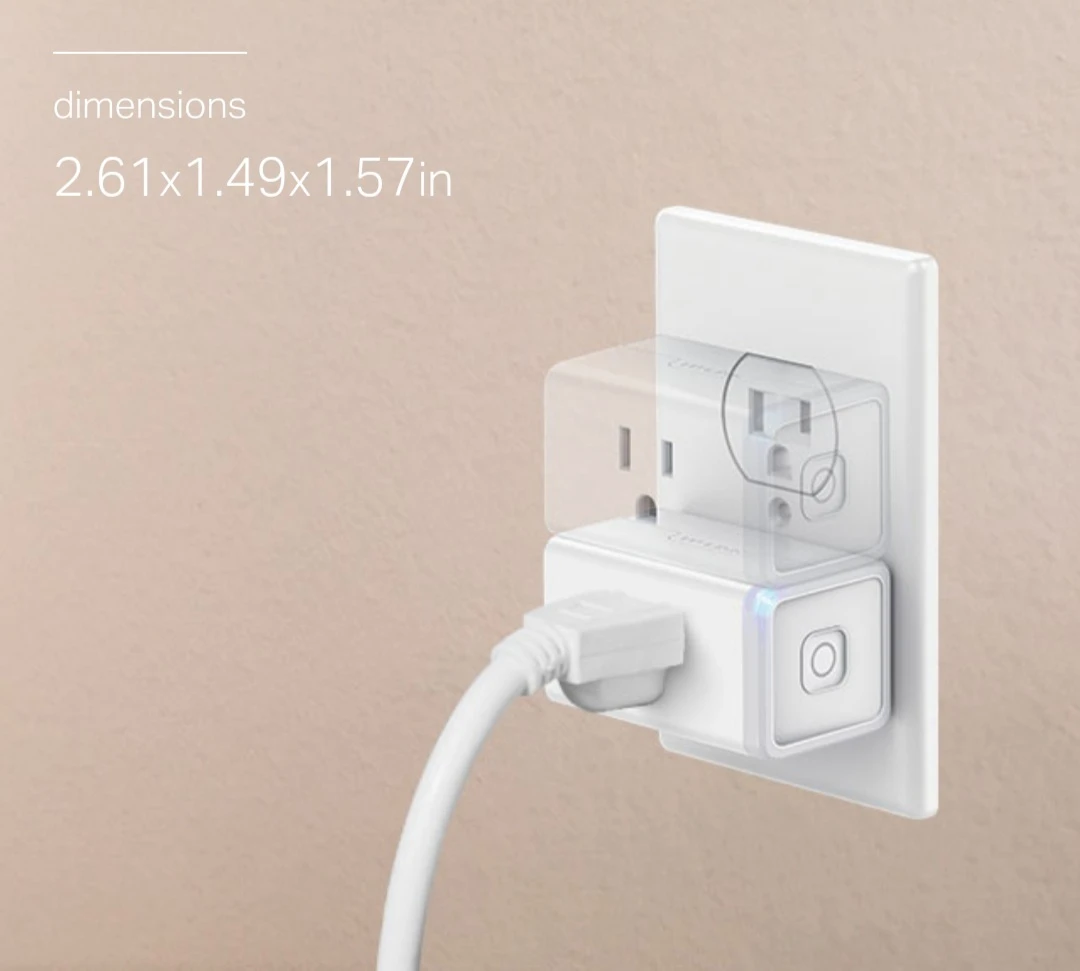 TP-Link Kasa Smart Wi-Fi Plug (2 Pack) - photo 2