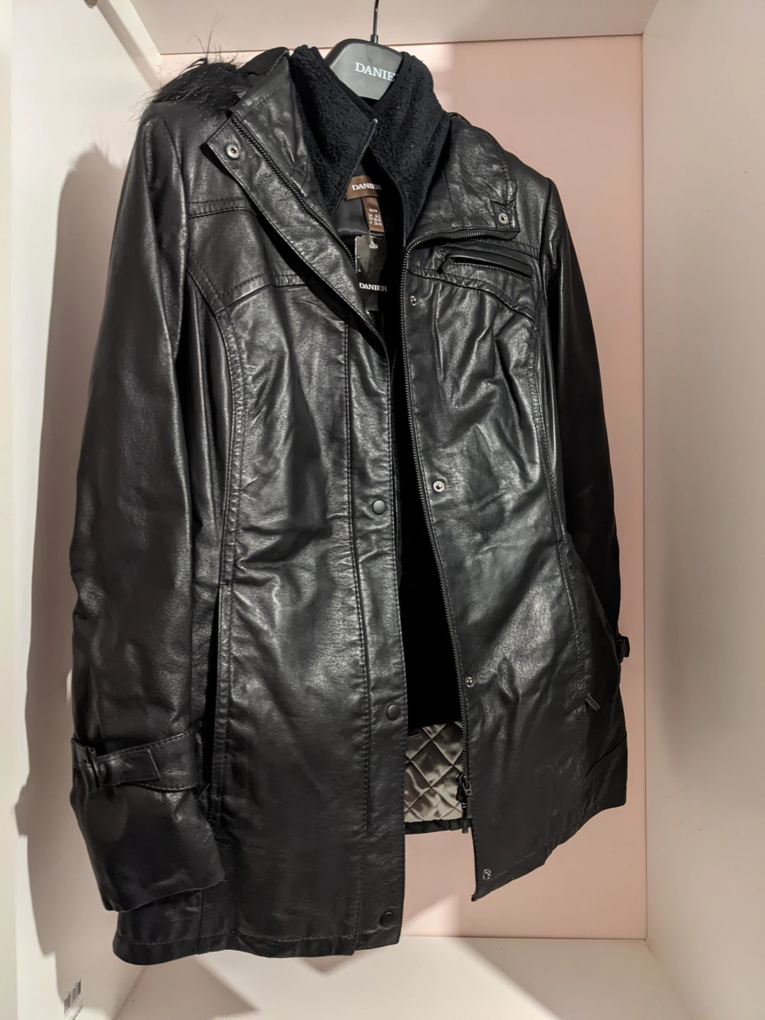 women's leather jacket