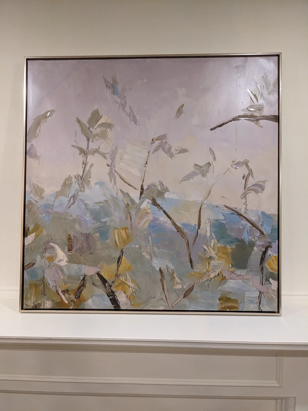 Pastel Print on Canvas Framed