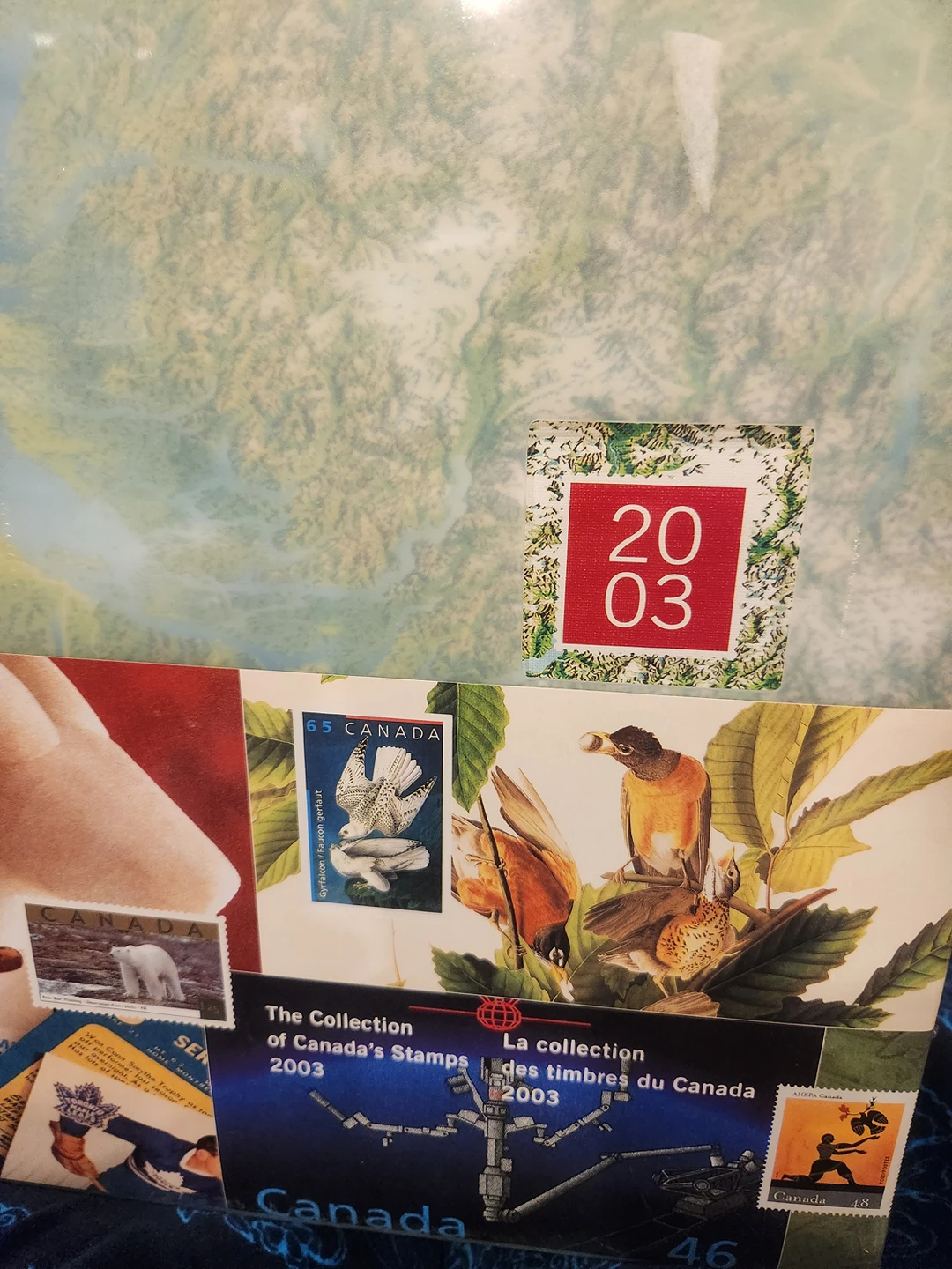 2003 Canadian stamp year book