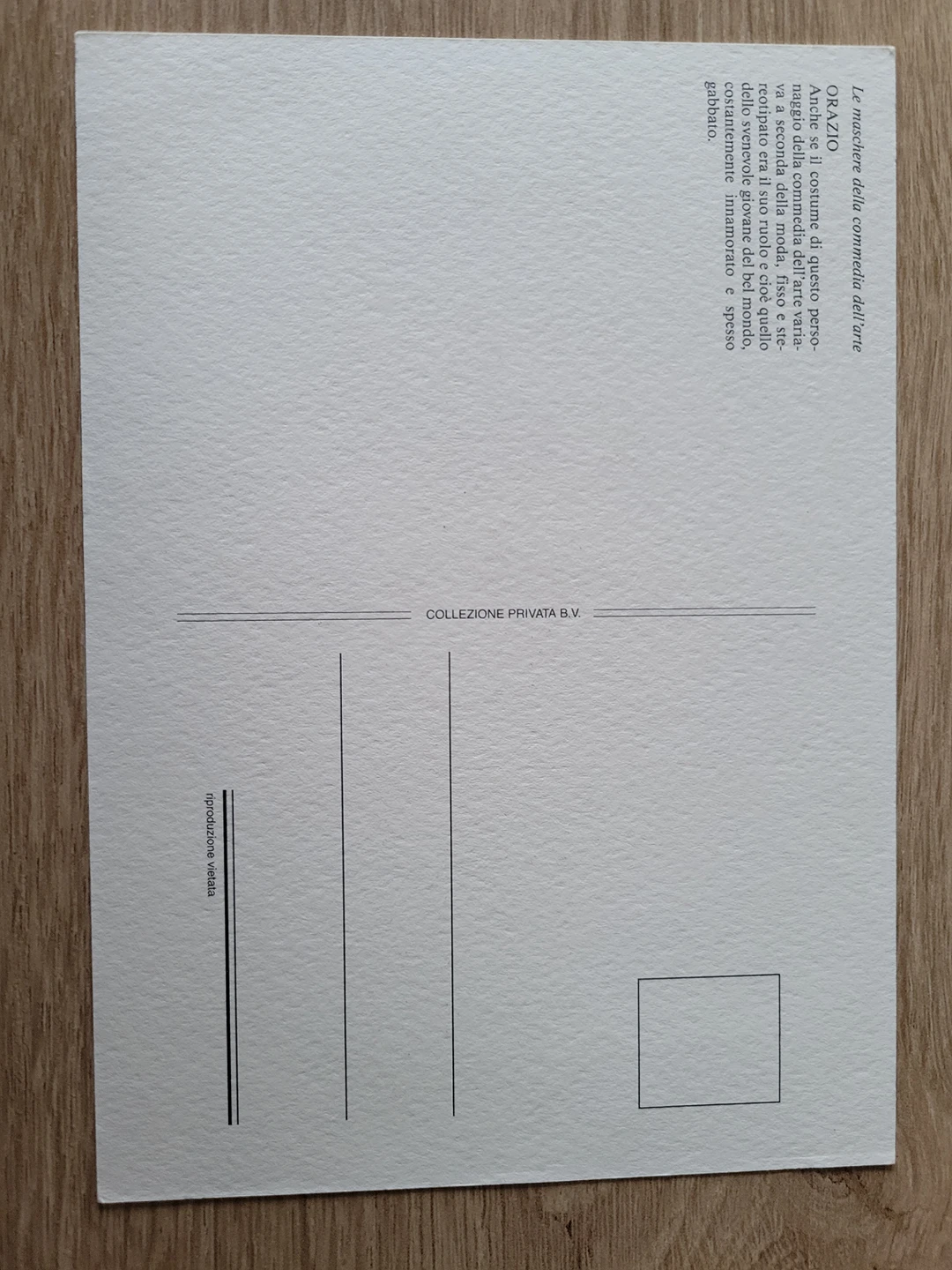 Commedia dell'Arte Postcards - photo 3