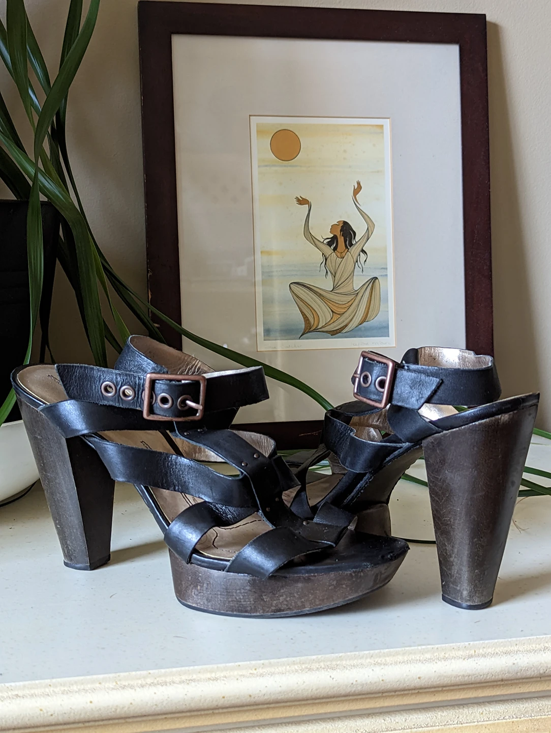 *DKNY* Strappy Platform Sandals image indicator(2)