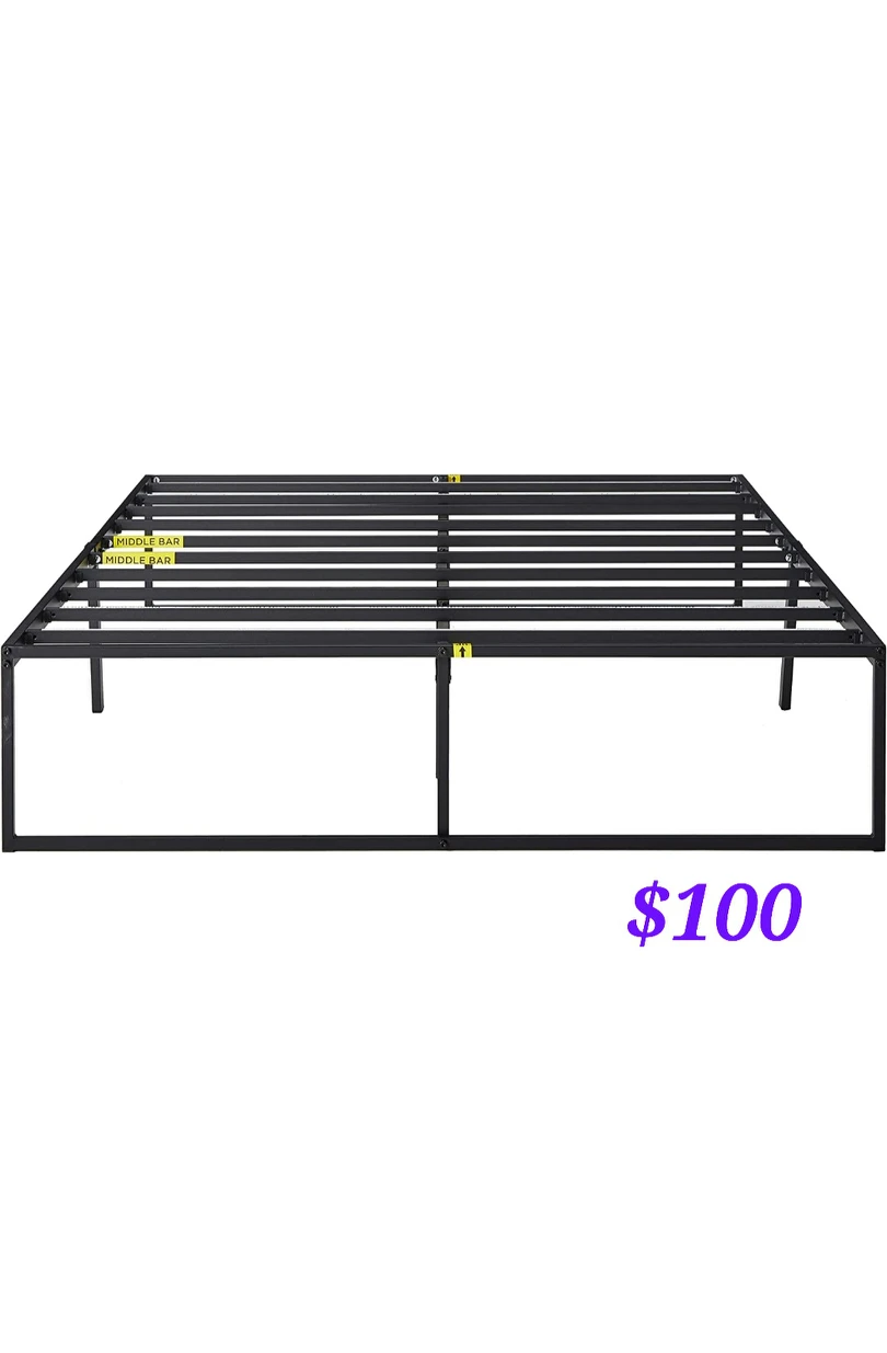 Metal Bed Frame (Queen size) - photo 2
