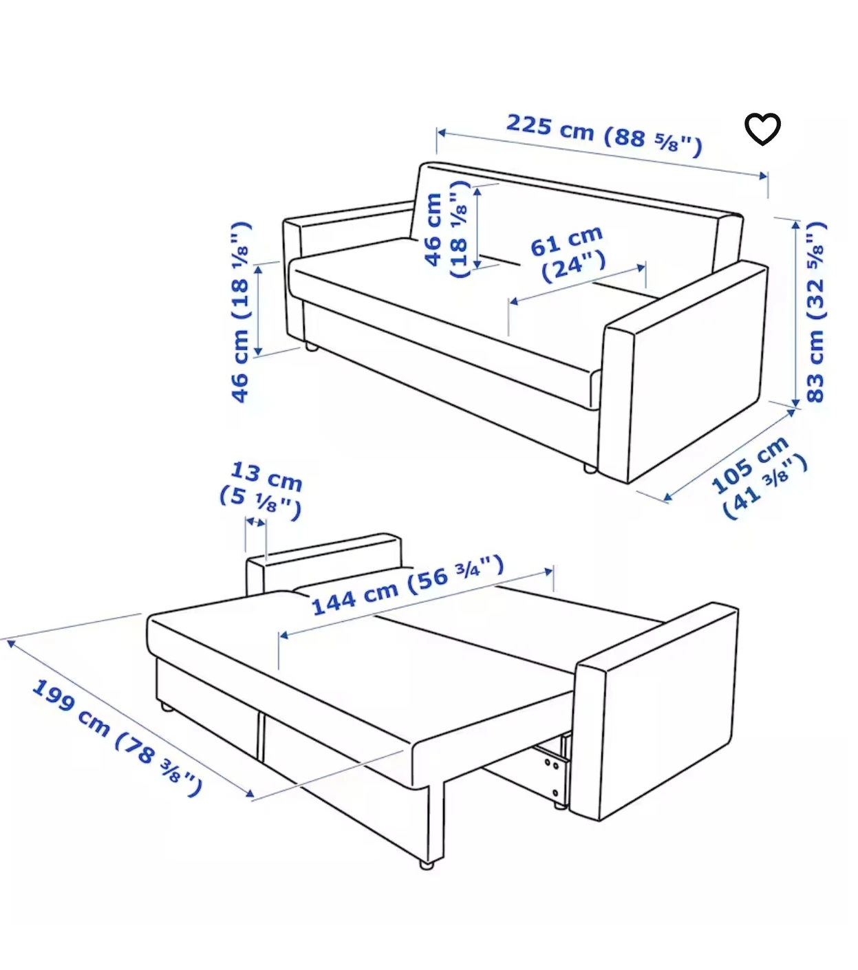 Sleeper sofa + Queen Bed - photo 2