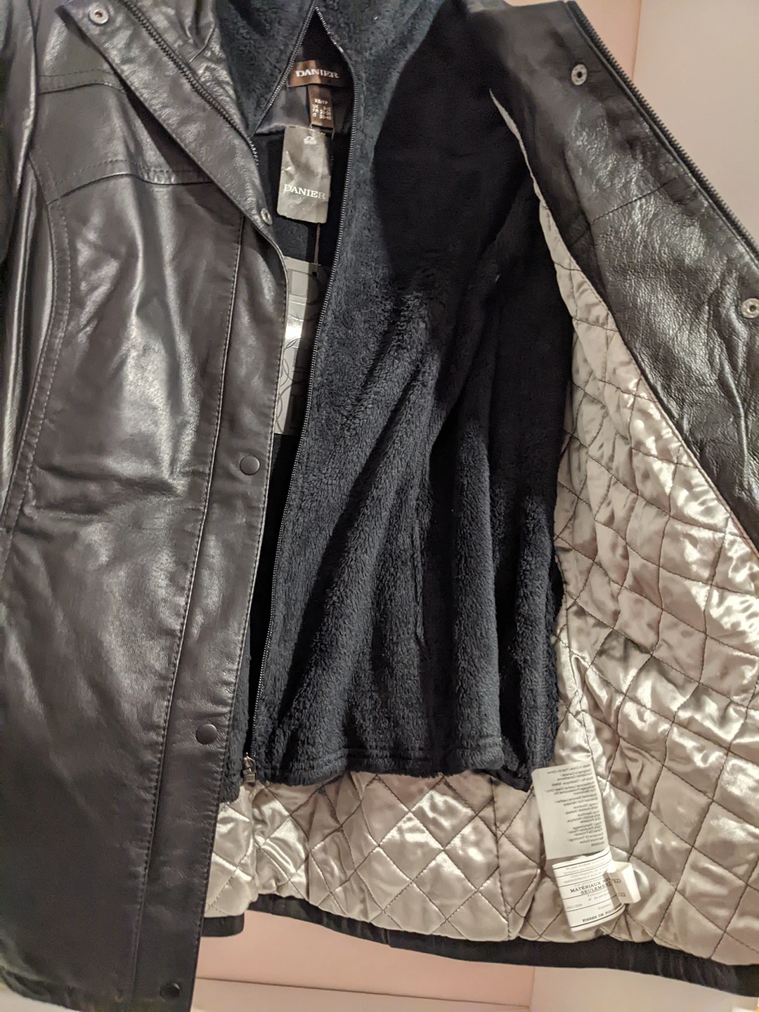 women's leather jacket - photo 5
