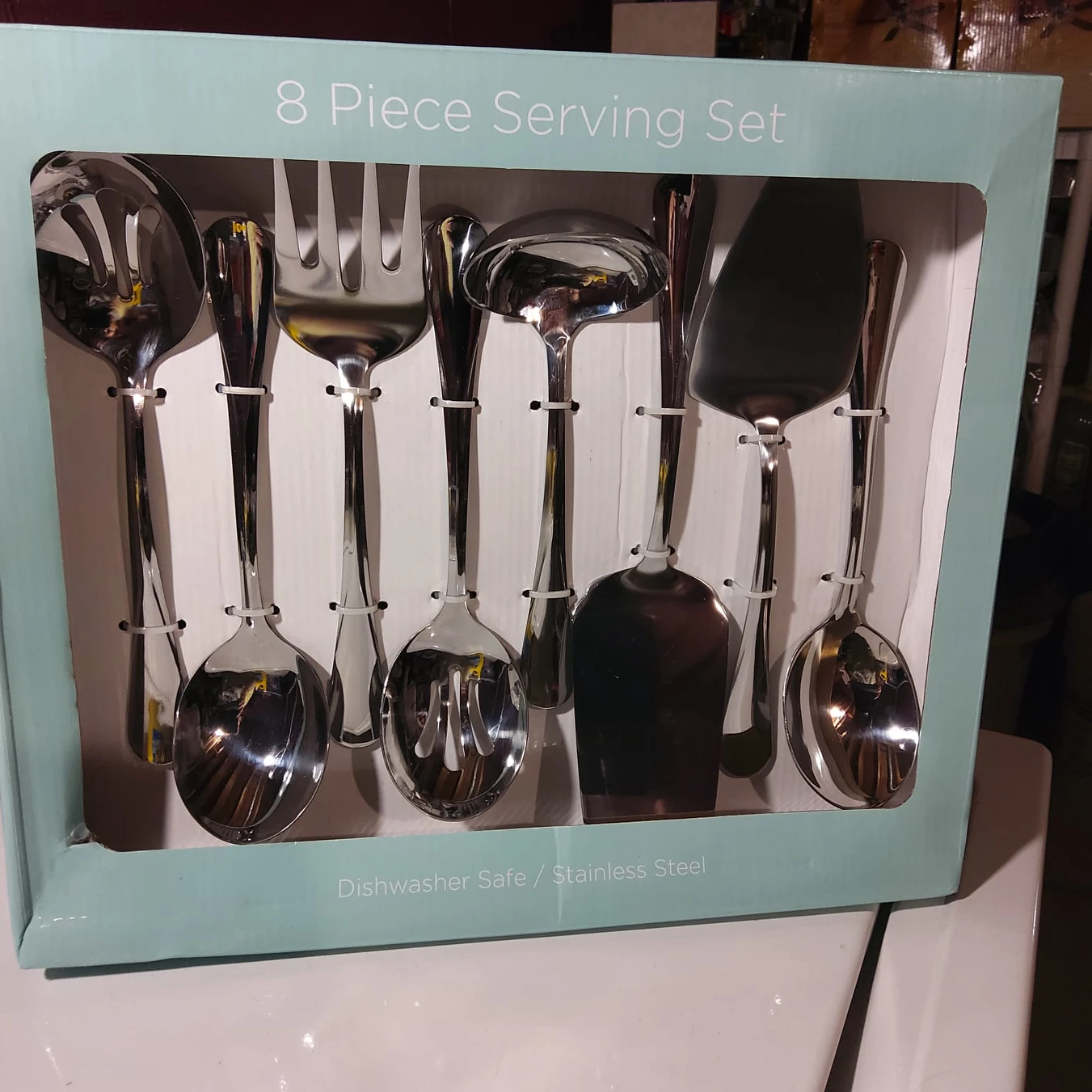 spoon set and lamp,singing doll