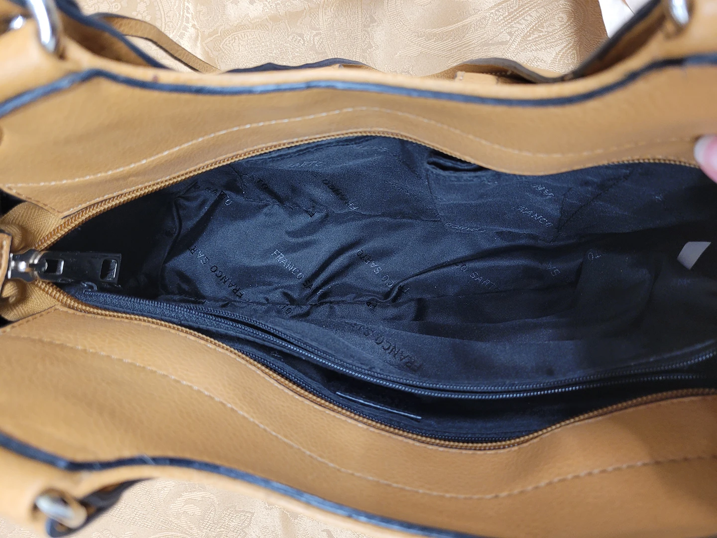 Franco Sarto Camel Structured Purse image indicator(2)