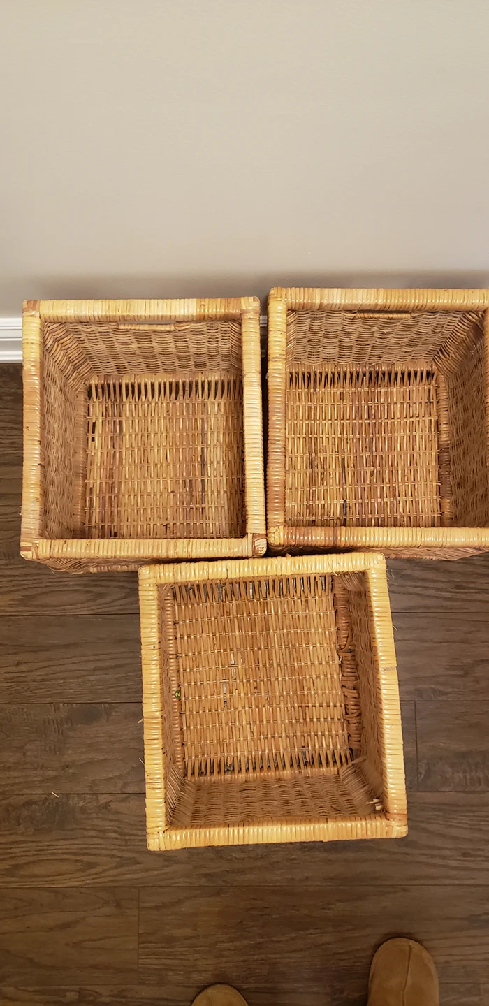 💝 Ikea storage baskets $15 each - photo 3