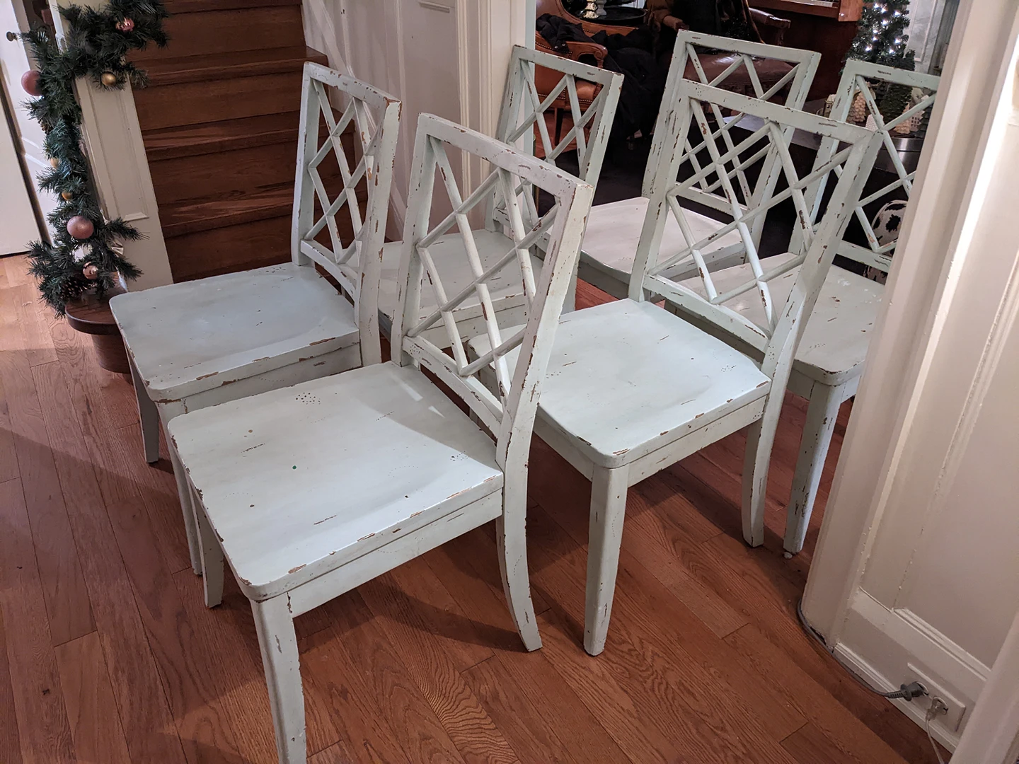 Hooker Furniture Solid Wood Dining Chairs - photo 3