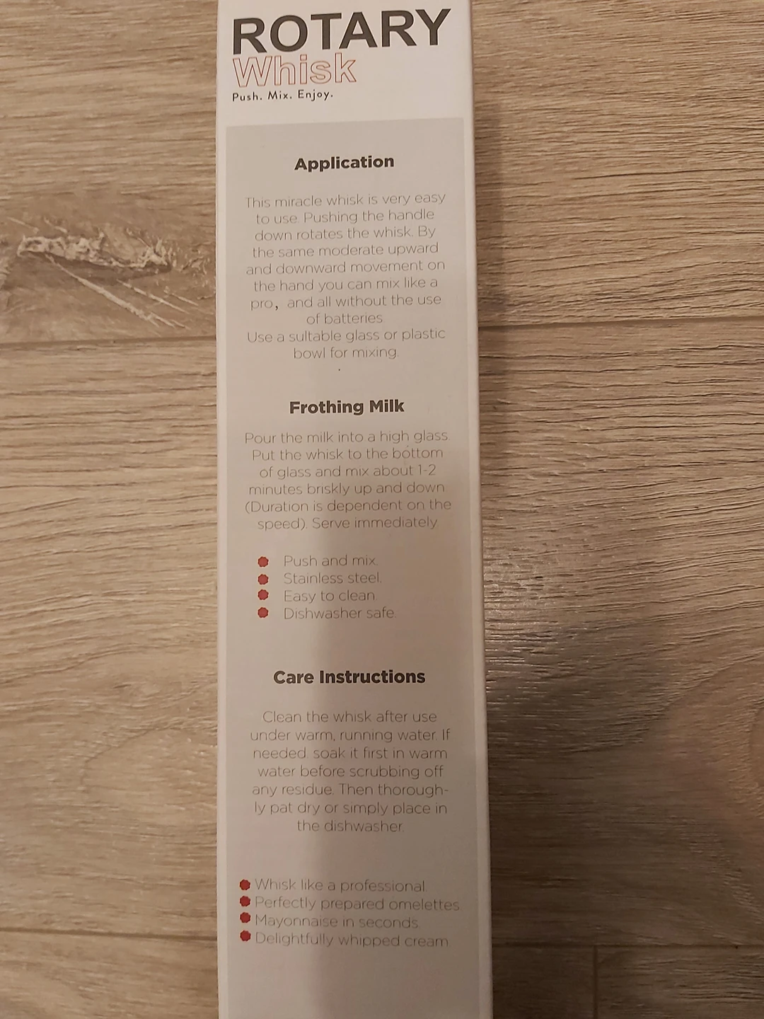 #freecycle Rotary Whisk - photo 2