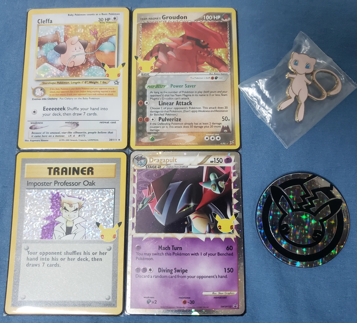 Pokemon throw-ins with the purchase of Pokemon Collection thumbnail