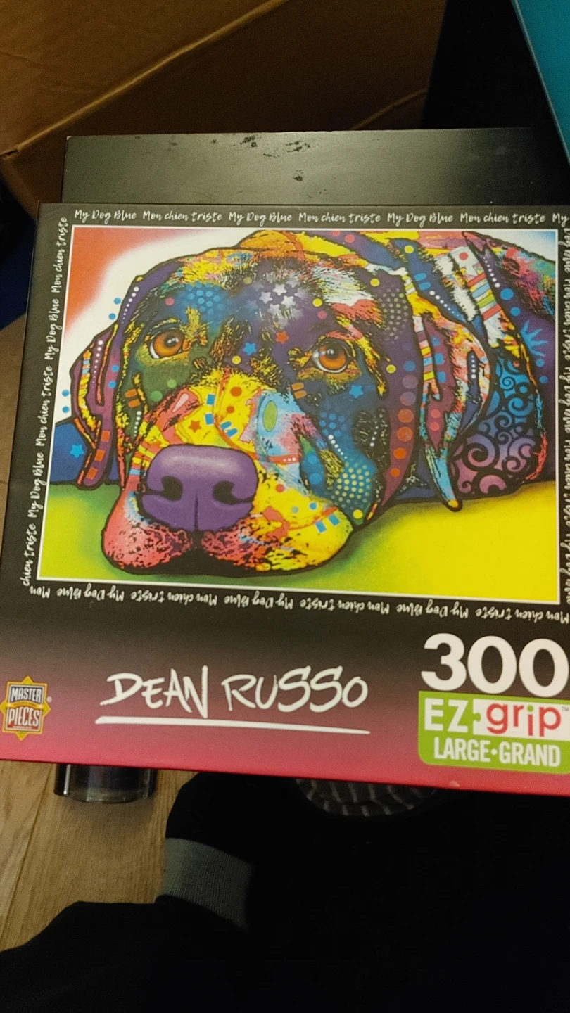 #freecycle Dean Russo - My Dog Blue 300 Piece Puzzle