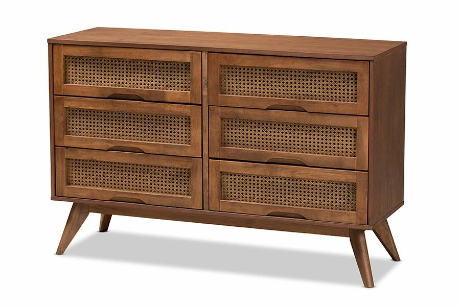 Baxton Studio Barrett Collection MG9001-RATTAN-6DW-DRESSER - photo 3