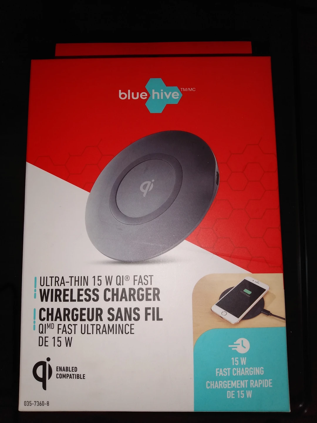 brand new wireless charger 15w qi fast