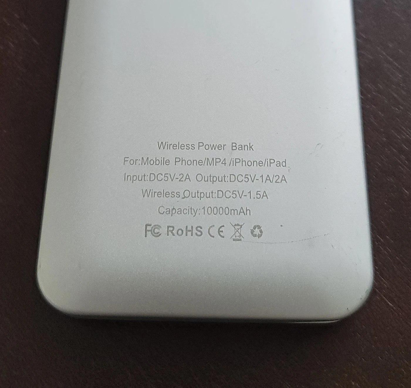 Wofalo Wireless Power Bank image indicator(4)