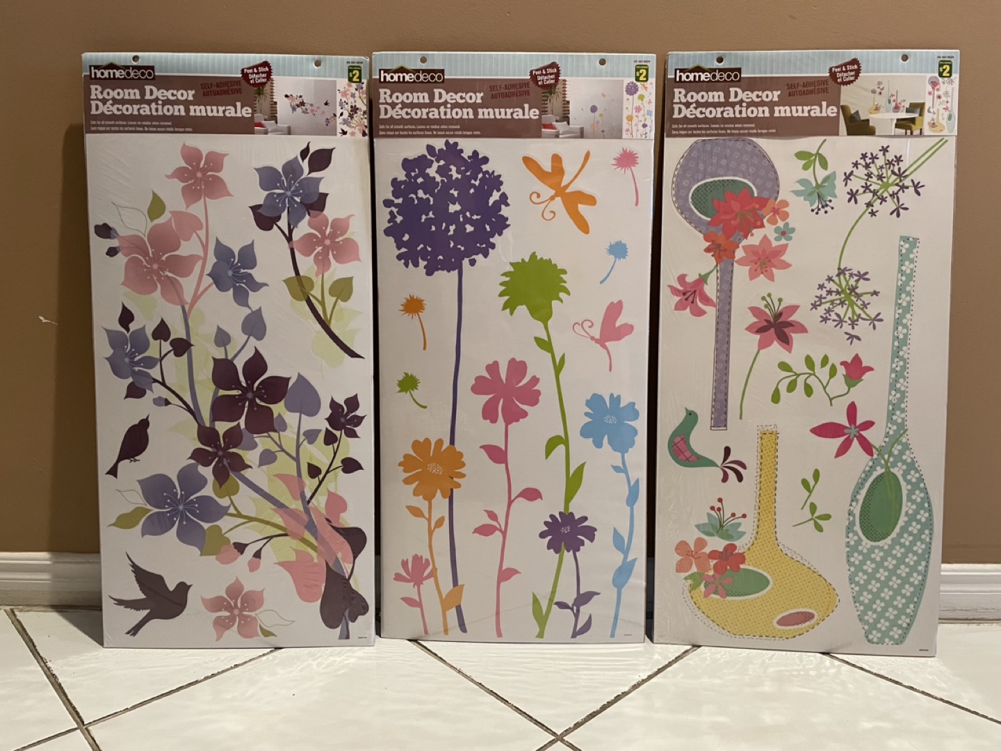 #Freecycle Self adhesive room decoration stickers thumbnail