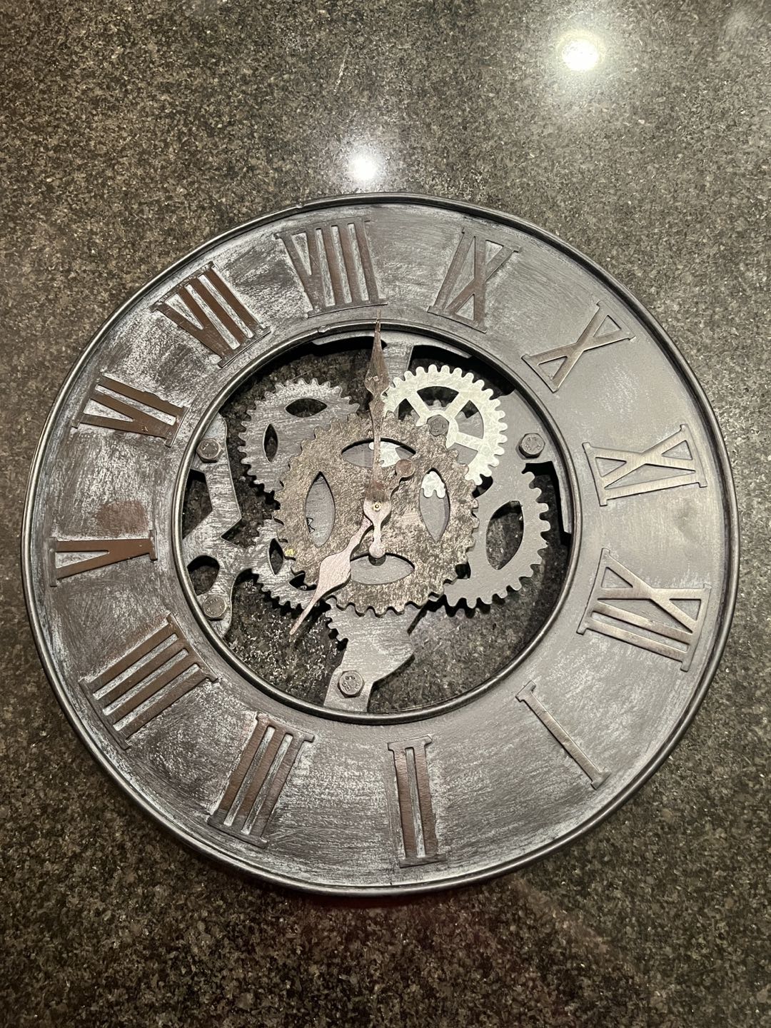 Unique clock with a mind of its own thumbnail