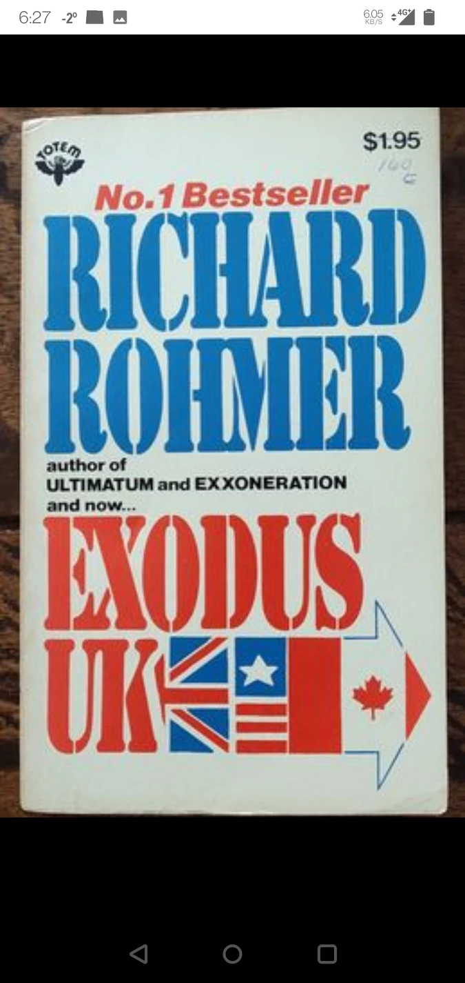 Set of 70s era classics by Gen. Richard Rohmer image indicator(6)
