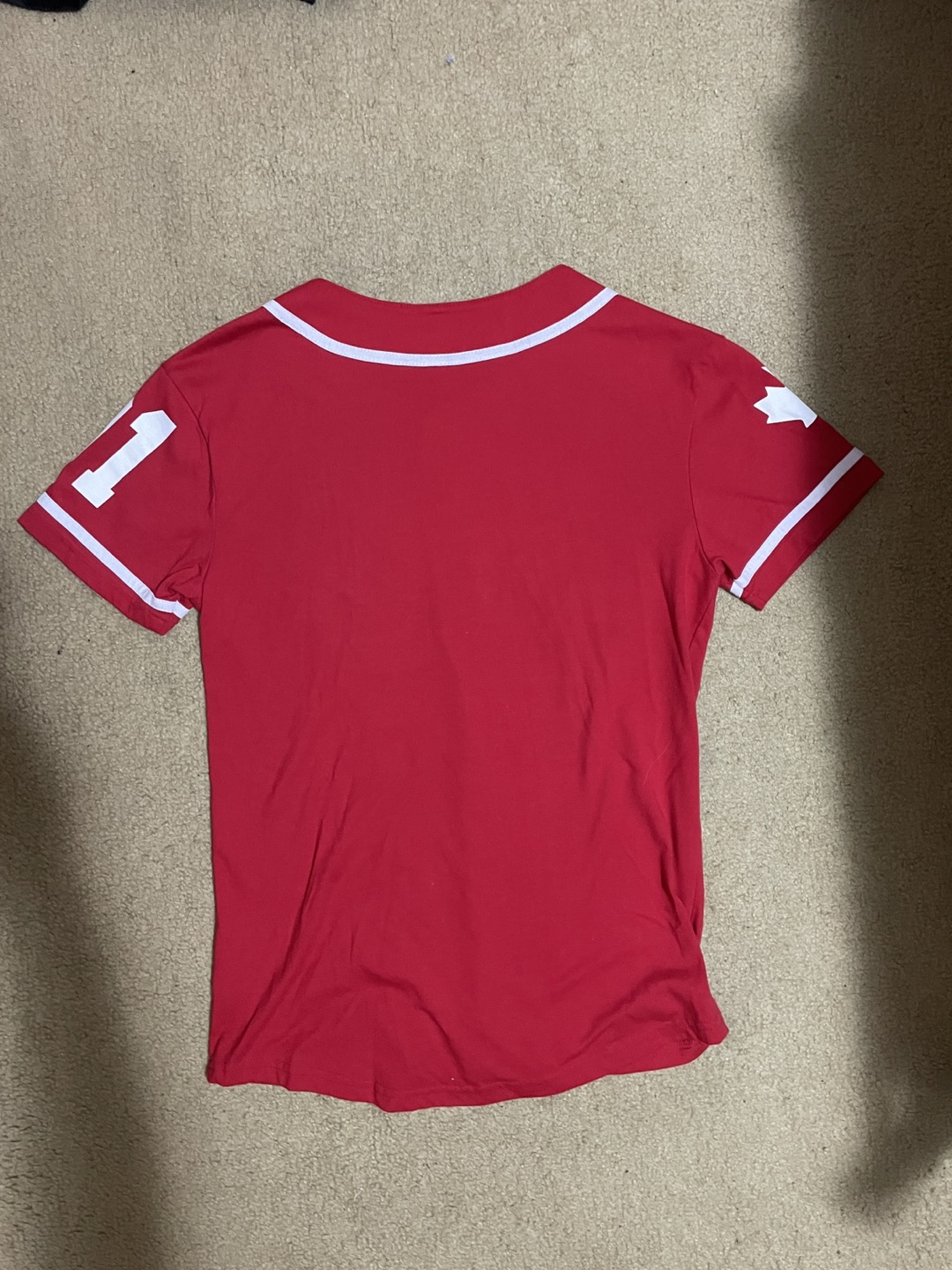 Canada red baseball shirt - photo 2
