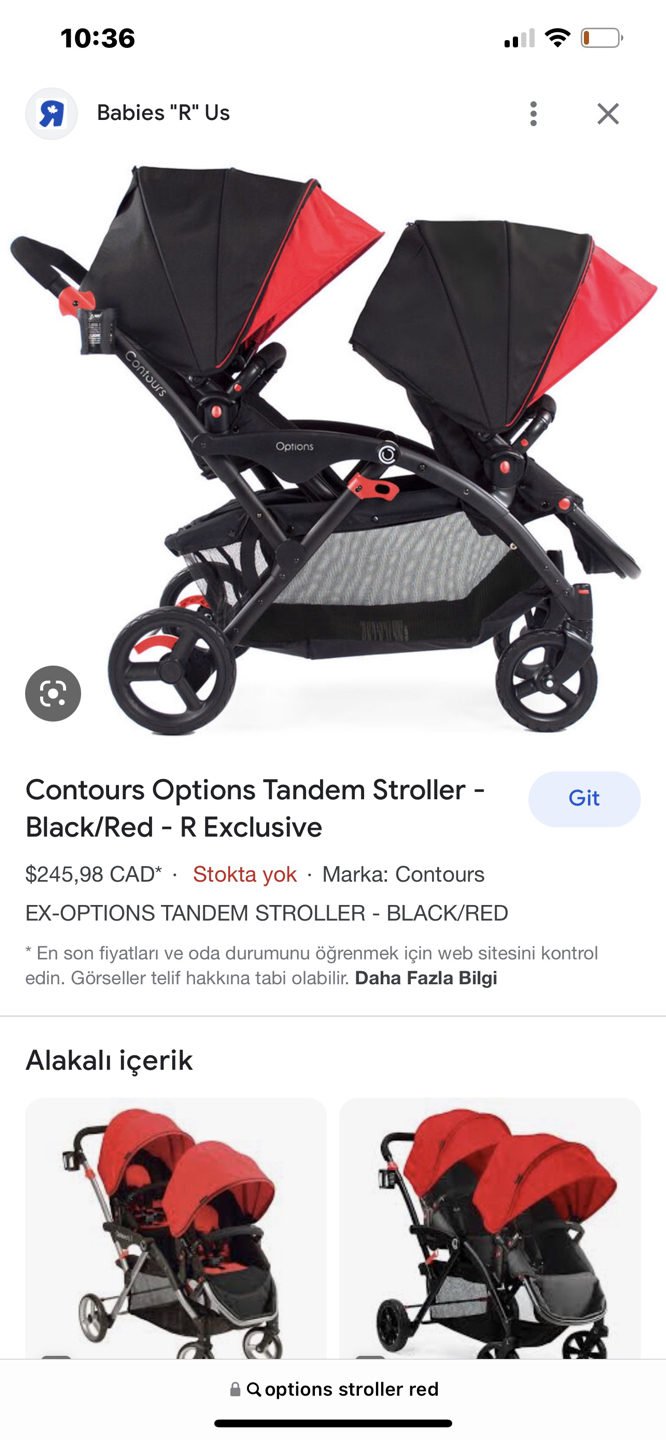 Stroller and toys