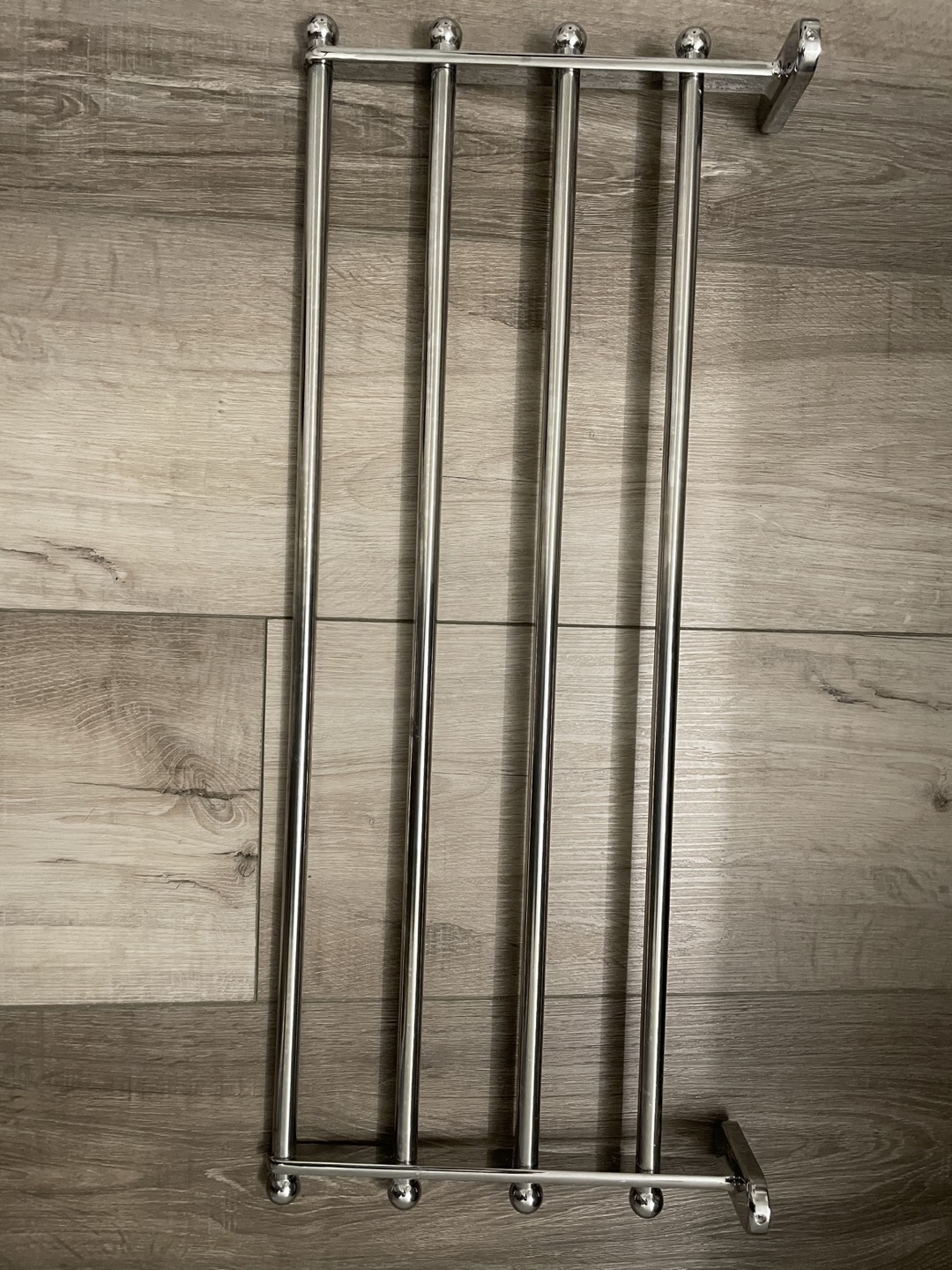 Wall shelf with towel rail thumbnail