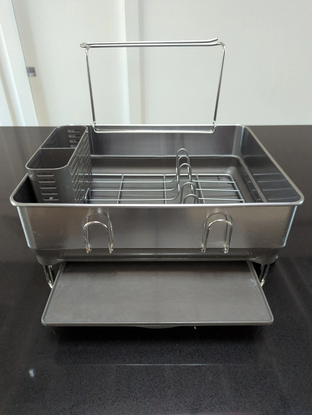 simplehuman steel frame compact dishrack