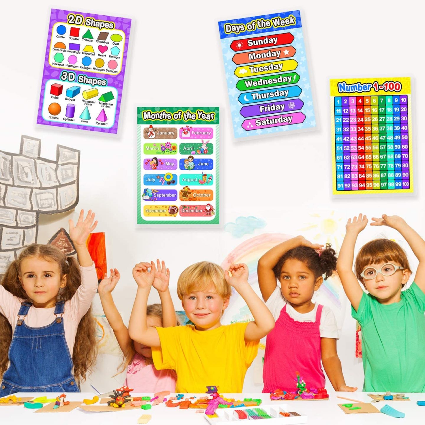 Laminated Poster for Toddlers and Kids Age 1+ #freecycle - photo 2