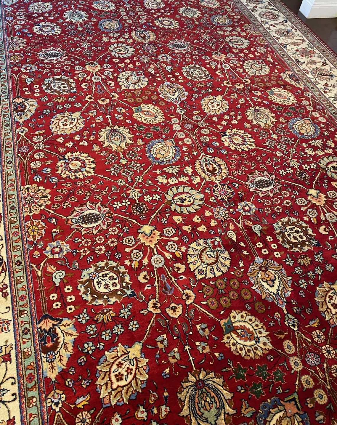 Hand knotted 100% wool Persian rug